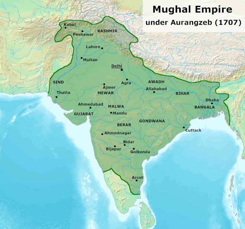 Mughal Emperor - Aurangzeb Alamgir | 1658 - 1707